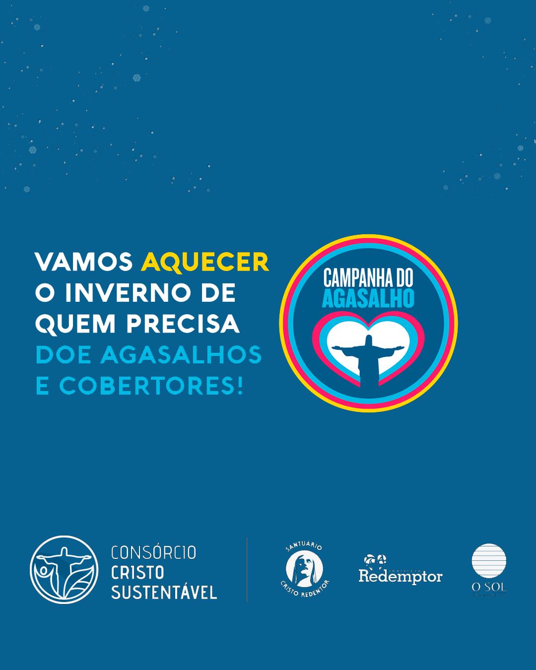 Campanha do Agasalho 2025 do Cristo Redentor