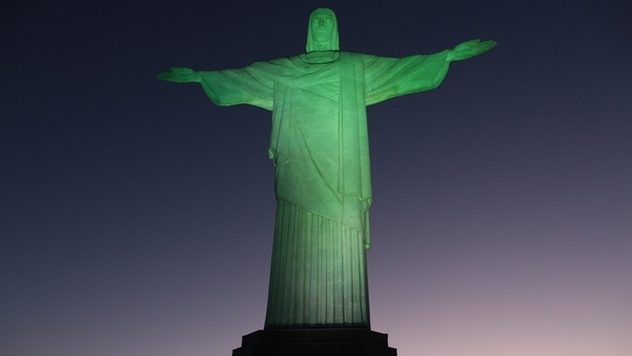 Cristo Redentor celebra 10 anos do Instituto Chico Mendes de Conservação da Biodiversidade