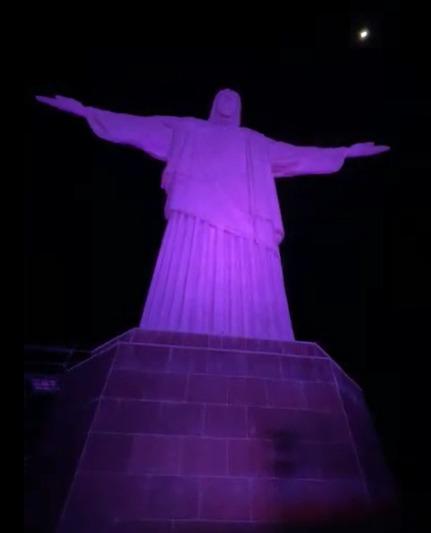 Instituto Velho Amigo ilumina monumentos em todo o Brasil nesse domingo, 15 de junho, Dia Mundial de Conscientização da Violência Contra a Pessoa Idosa