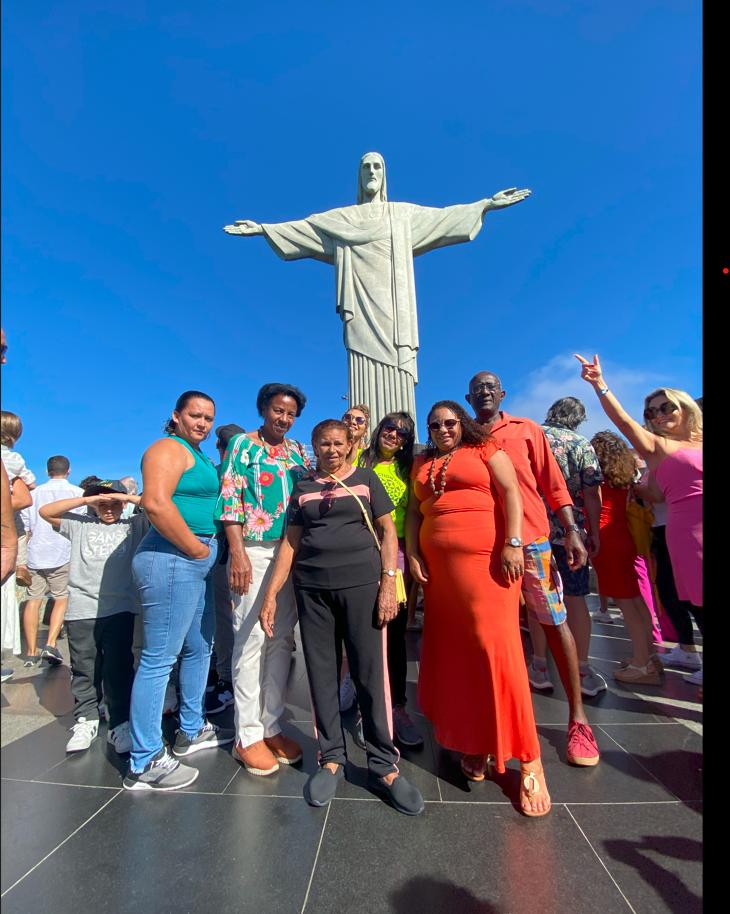 Quilombolas e Quebradeiras de Coco visitam o Santuário Cristo Redentor
