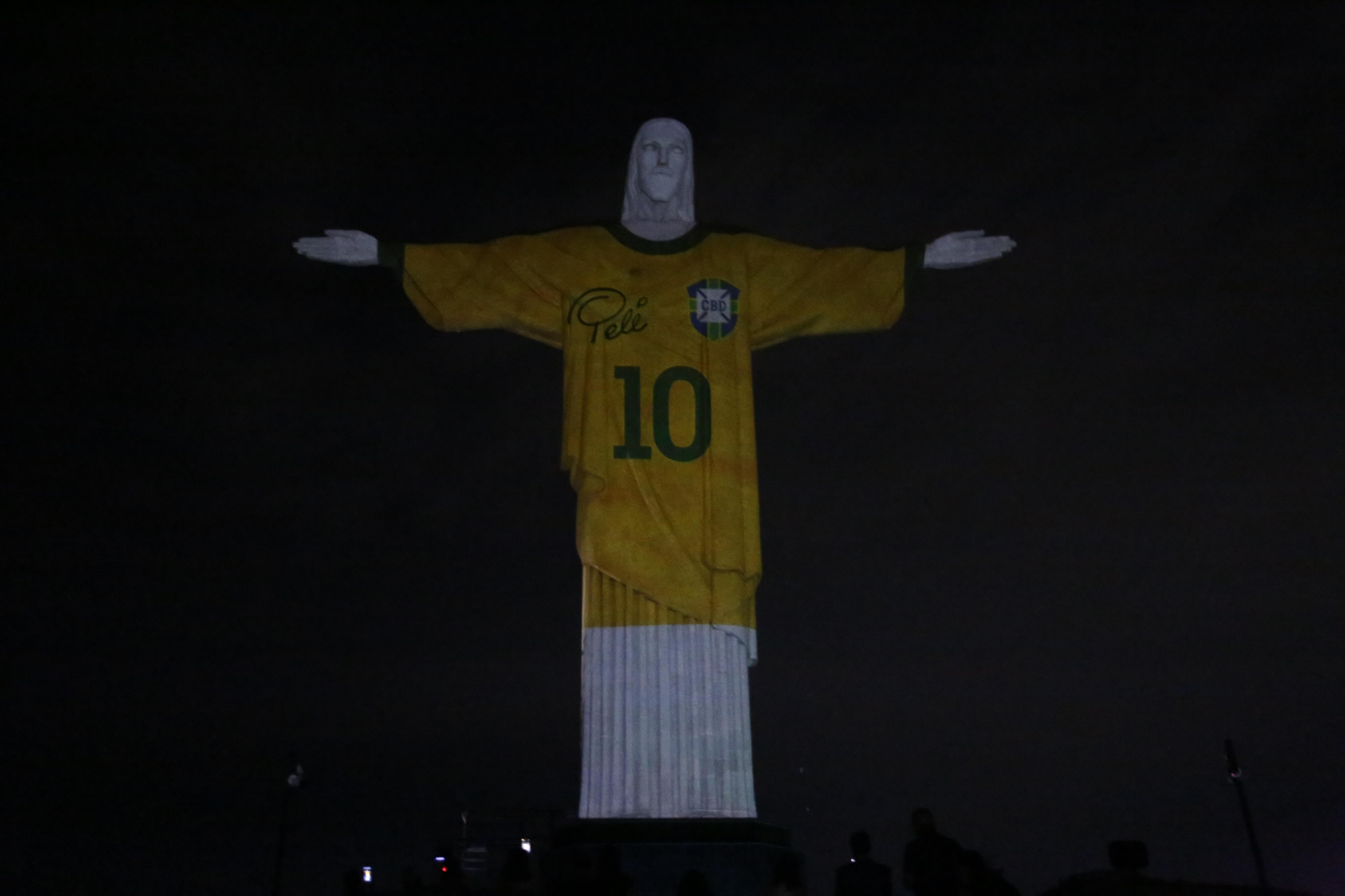 Santuário Cristo Redentor e Fundação Pelé realizam cerimônia em homenagem ao Rei do Futebol