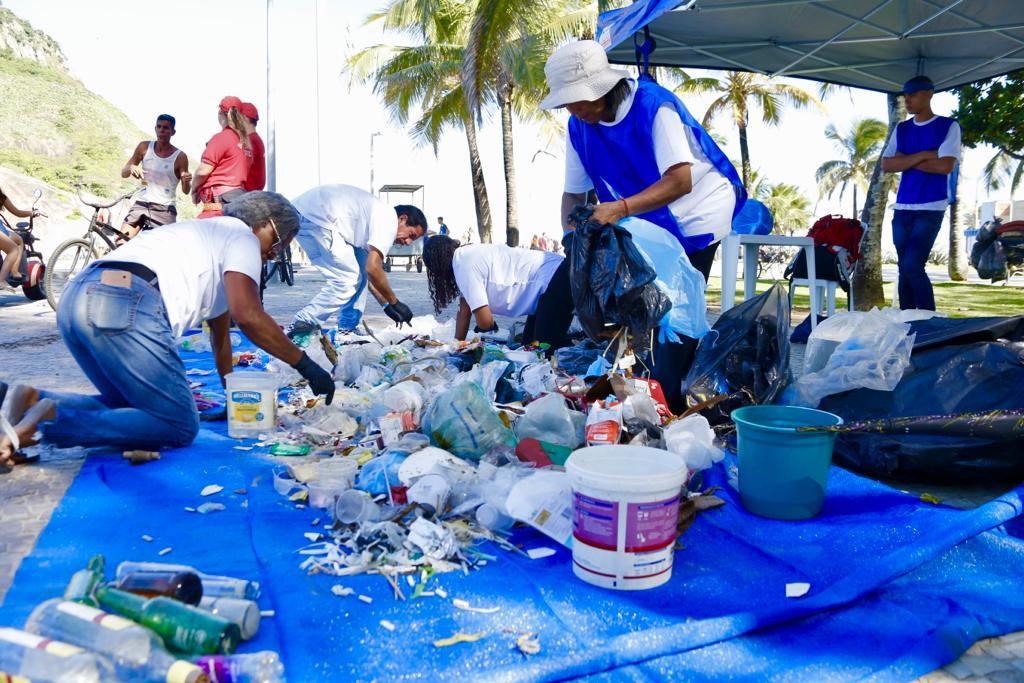 Santuário Cristo Redentor promove ação ambiental DIA DA GERAL na Praia do Guido, no Recreio dos Bandeirantes