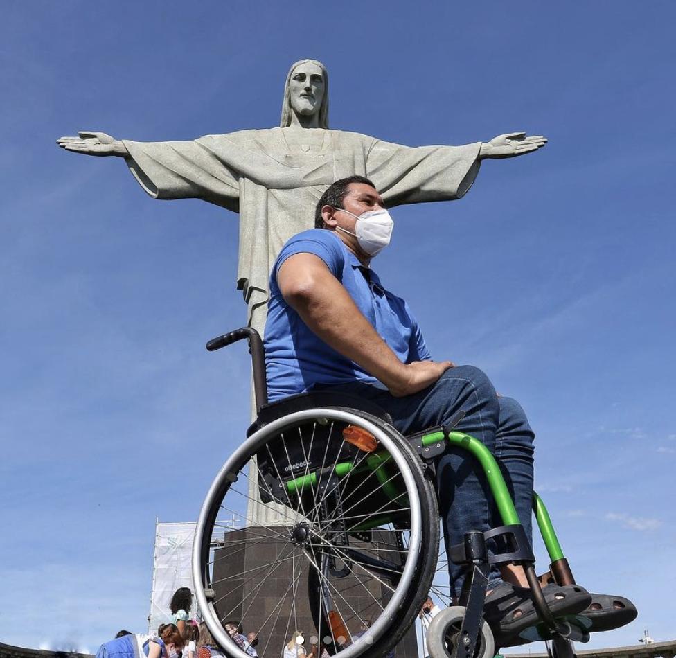 Cristo Redentor celebra o Dia Internacional da Pessoa com Deficiência junto à Subsecretaria de Estado de Vitimados